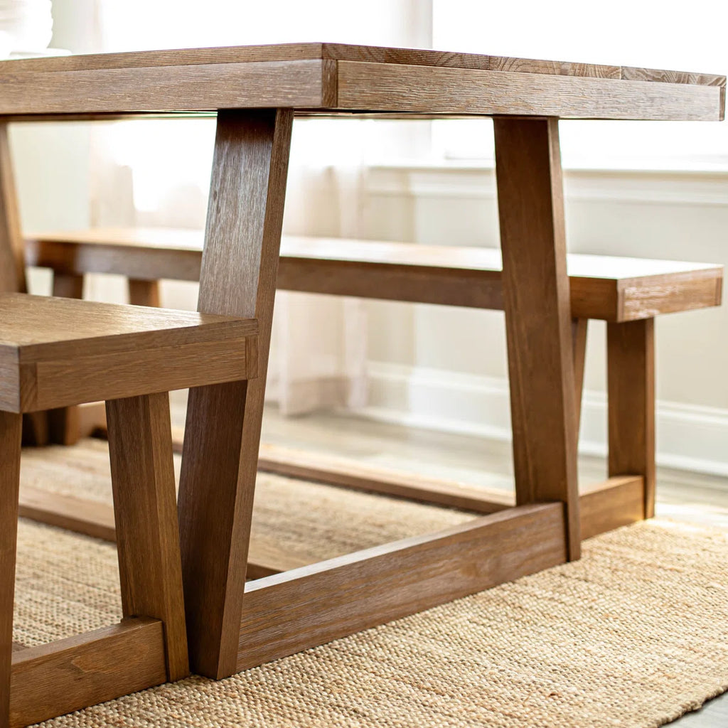 Linzy Pine Solid Wood Dining Table